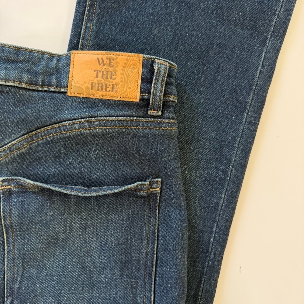 Free People We The Free Jeans Womens 30 Ashland Mid Rise Flare New - Picture 8 of 15